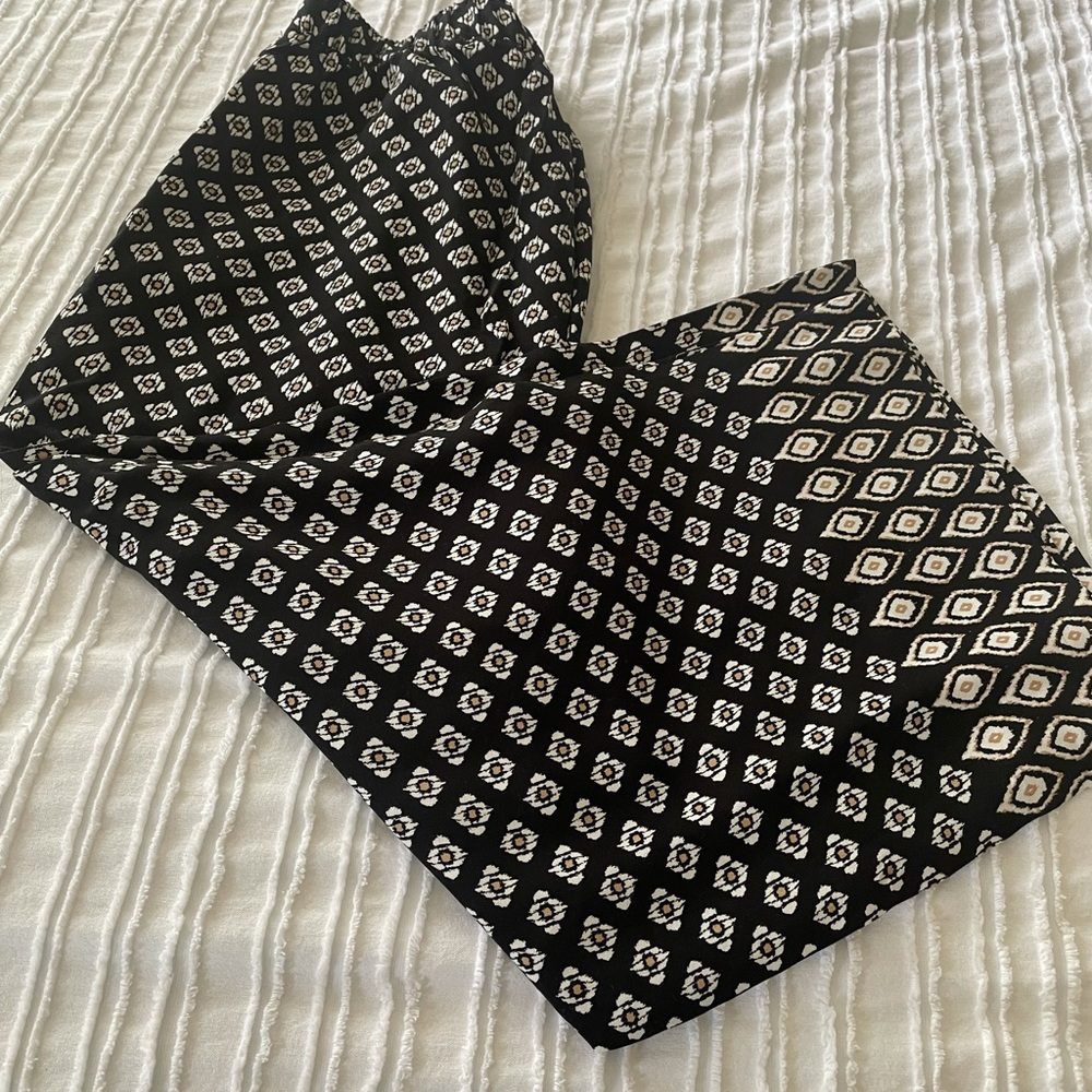 NWT Loft pull on wide leg crop pants; size 8P